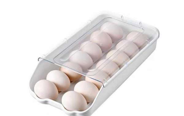 Card Slot & Slide Design& Saves Space - Folomie Egg Storage Organizer