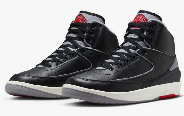 Feirer 35-årsjubileum: Air Jordan 2 i "Black Cement"-fargen lanseres