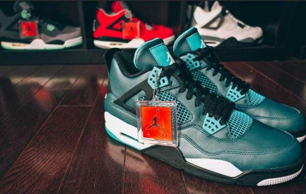 Dazzling Air Jordan 4 Retro 30th Teal